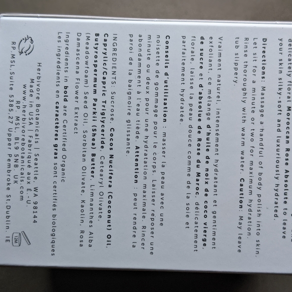 Herbivore Coco Rose Exfoliating Body Scrub - Picture 4 of 12